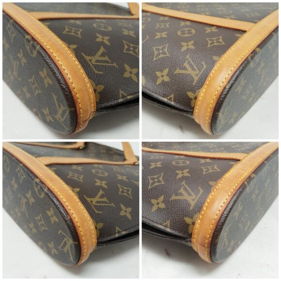 Louis Vuitton Babylone Monogram Canvas Leather Large Shoulder Bag Authentic - Picture 9 of 13